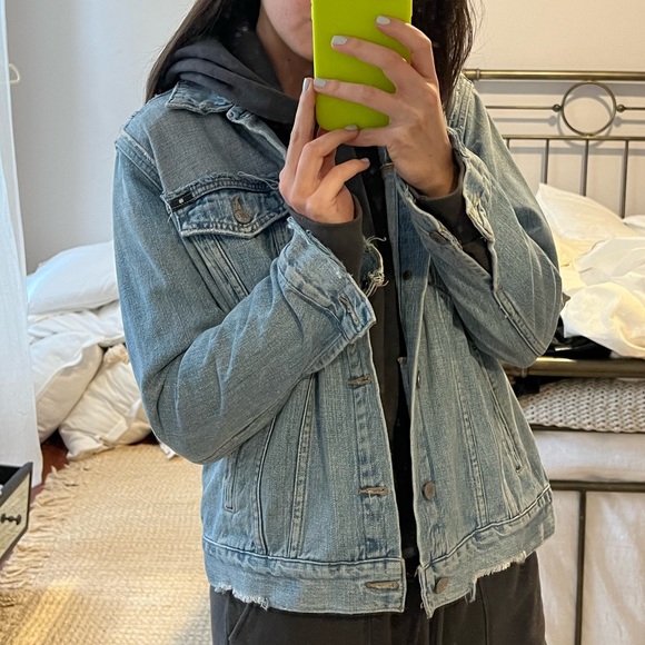 Lucky Brand Light Wash Denim Jacket - Picture 3 of 5